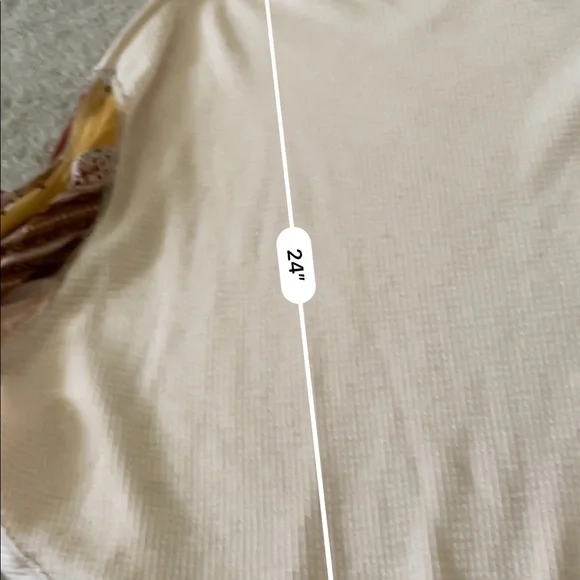 Free people blossom thermal waffle knit top - Picture 6 of 6